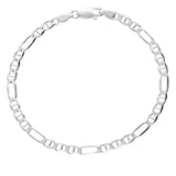 Pulsera de hombre, Plata de Ley 925, Sin piedra