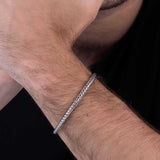 Pulsera de hombre, Acero inoxidable, Sin piedra