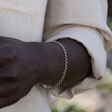 Pulsera de hombre, Acero inoxidable, Sin piedra