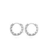 Aros, Plata de Ley 925, Zirconia cúbica artificial